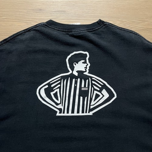 Vintage Footlocker Employee Nike Past Meets Present Black T-Shirt Size XL - Picture 8 of 8