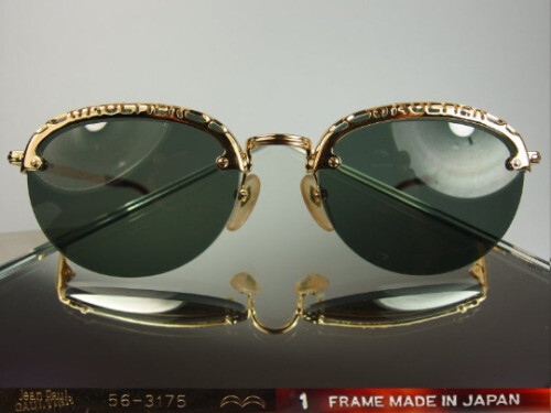 NEW VINTAGE JEAN PAUL GAULTIER 56 7113 HOLOGRAPHIC FRAME