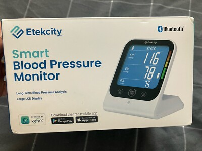 #ad Etekcity Smart Blood Pressure Monitor New in Box Open Box For Two Users $15.00