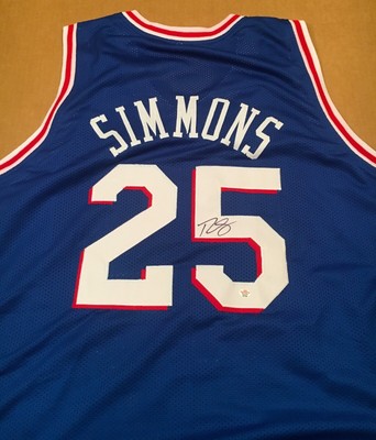 ben simmons autographed jersey