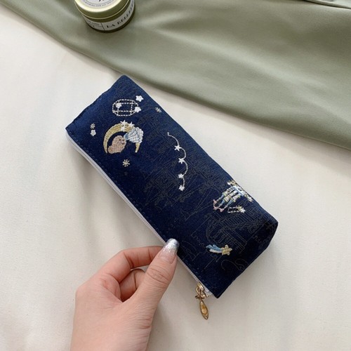 Large-capacity Chinese Style Pencil Case Storage Bag Zipper Pen Bag Children - Picture 7 of 12