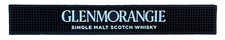 GLENMORANGIE SCOTCH WHISKY RUBBER BAR RAIL RUNNER SPILL MAT *BRAND NEW* BLACK
