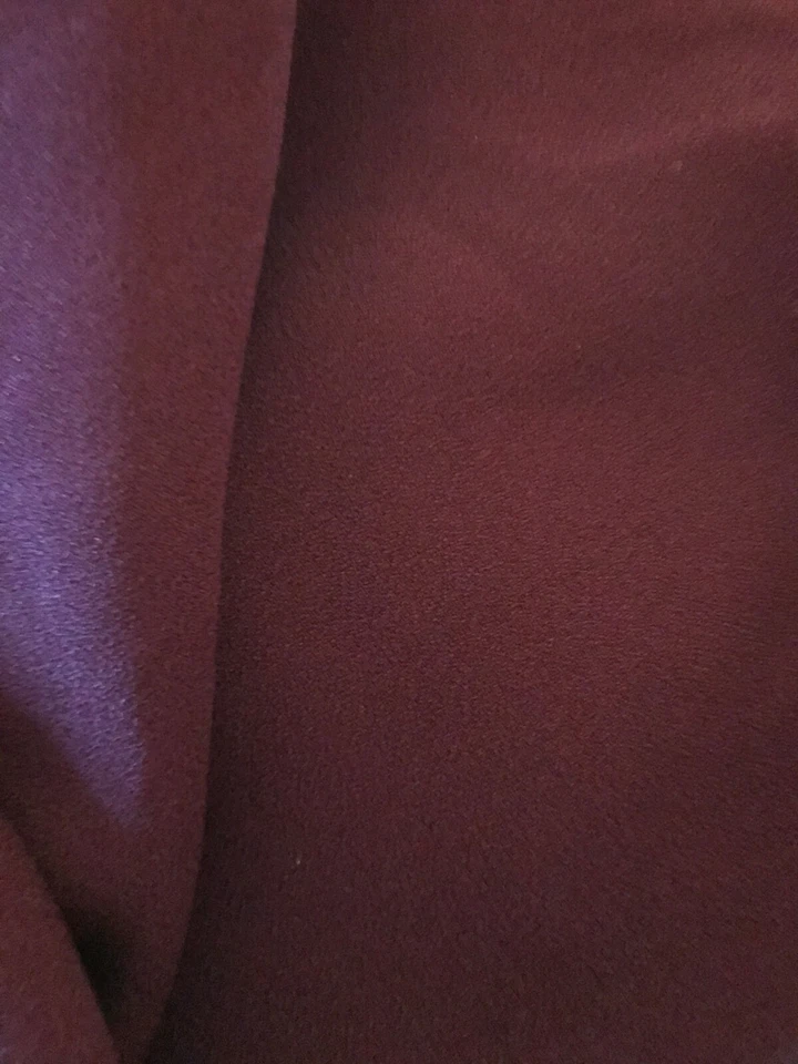 Tissu vintage crêpe jersey couleur prune larg 95 cm x H 250 cm, réf A710 - Photo 4/4