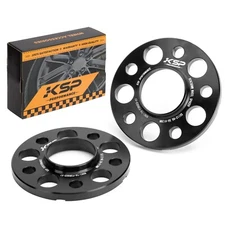 KSP 5X112mm Wheel Spacers,12mm 66.56mm Hubcentric Bore Forged Tuning Spacer f...