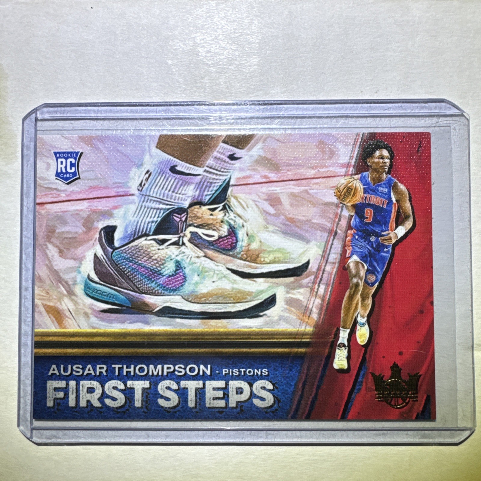 2023-24 Panini Court Kings - First Steps Ausar Thompson RC - Pistons 📈
