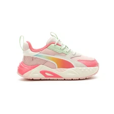 PUMA RsTrck Summer Ombre Ac Lace Up  Toddler Girls Pink Sneakers Casual Shoes 39