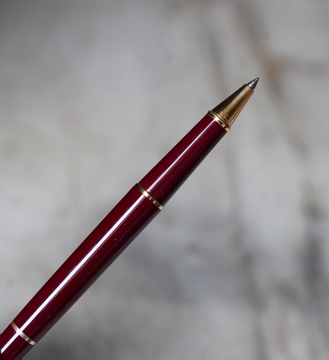 Stylo Rollerball MONT-BLANC Quick Pen - Acier Brossé Mat - Vintage, Occasion