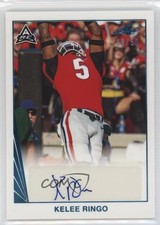 2021 Leaf Memories 1990 Base Platinum Spectrum 18/50 Kelee Ringo Auto 1b8