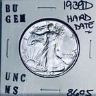 1939 D BU GEM LIBERTY WALKING SILVER HALF UNC MS+++ U.S. MINT RARE COIN 8605