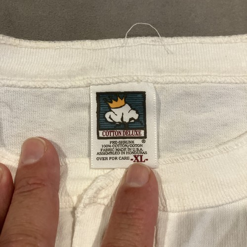 NUEVO SIN ETIQUETAS - Raro - De colección - VIP CLUB - Nueva York - Strip Club - Camiseta Henley - XL - Imagen 4 de 5