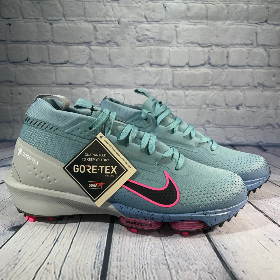 Nike Air Zoom Infinity Tour Next% 2 II GTX Spikes Denim Pink FV4897-400 Mens 9.5 - Image 2 of 4