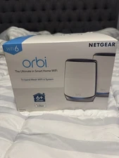 NETGEAR RBK852 6000 Mbps 4 Port Tri-band Mesh WiFi System (RBK852100NAS)