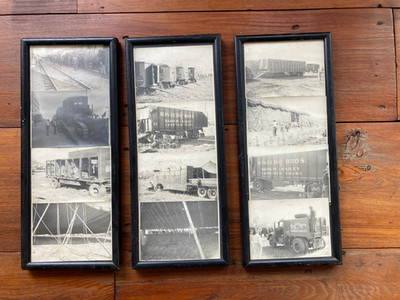 Set of 12 Ringling Brothers Circus Train Photographs - 5''x7'' c.1966