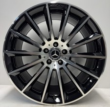 Mercedes CLS 20" Turbine Rear Alloy Wheel Refurbished Black D/Cut Genuine W257