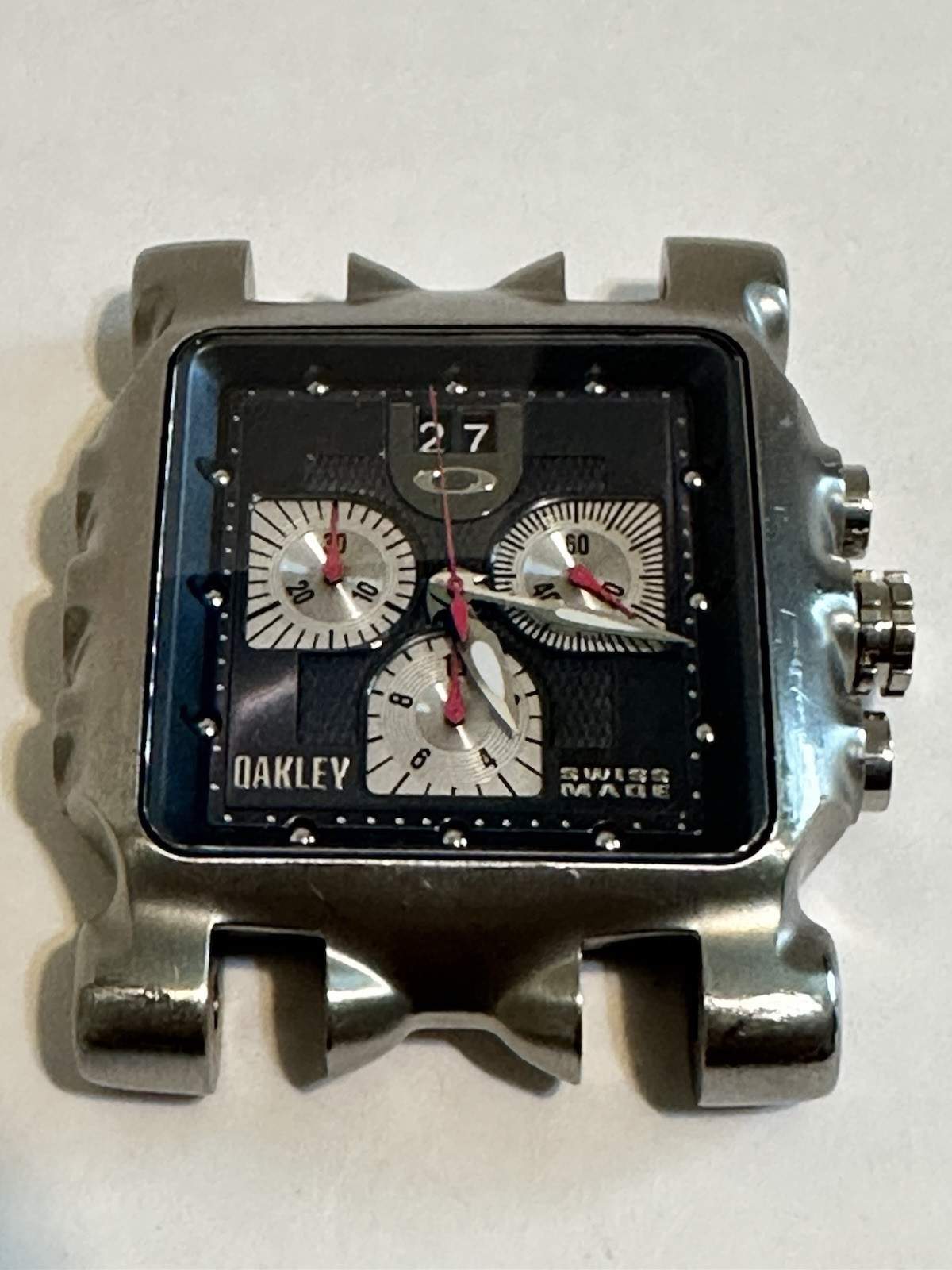 Oakley Minute Machine Titanium Watch's Head. 2nd Gen. Oakley Oakley Minute Machine Titanium Watch's Head. 2nd Gen. Oakley