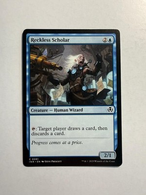 Reckless Scholar 81 MTG Innistrad Remastered