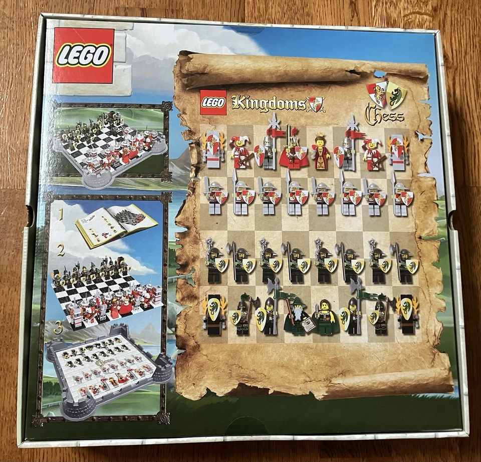 LEGO Kingdoms Chess Set (853373) - New in Sealed Box - Image 2 of 4