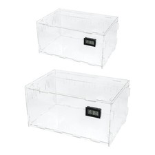 Reptile Terrarium Breeding Tank Tarantula Enclosure for Amphibians