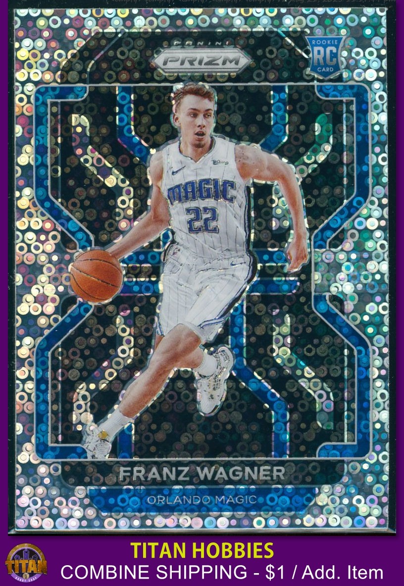 2021-22 Panini Prizm Fast Break Prizm #310 Franz Wagner Silver Prizm RC