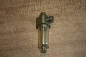 Vintage Arrow Pneumatics 1802 Brass Mini-Lubricator Plastic Bowls See Pix!!