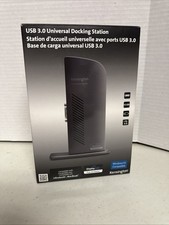 New Kensington K33970US USB 3.0 Docking Station w/ DVI HDMI VGA Video Never Used
