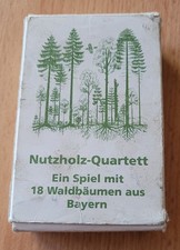 Nutzholz-Quartett, Spielkarten