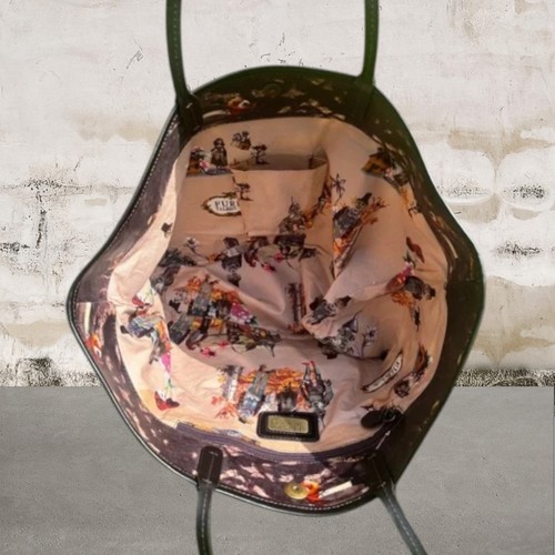 Bolso de Hombro Furla Talent Hub Mago de Oz Raro Edición Limitada - Imagen 8 de 11