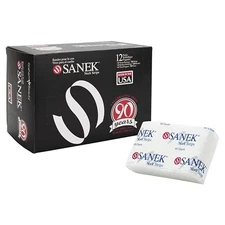 Soft & Absorbent Tissue Sanek Neck Strips 2.5"x17.5" 60pcs 12 Pack