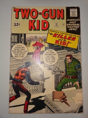 TWO-GUN KID #61 (1962 ; Vintage Marvel Western ; VG to VG+ Condition)
