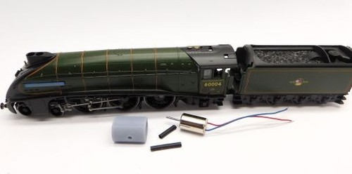 Micromotor.eu TH001 UK Hornby Class A1 A3 A4 08 Coreless Motor Upgrade Kit TT120 - 第 1/2 張圖片