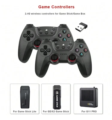 Wireless Gamepad Gaming Controller For Mobile Android Smartphone PC TV Box, 2.4G