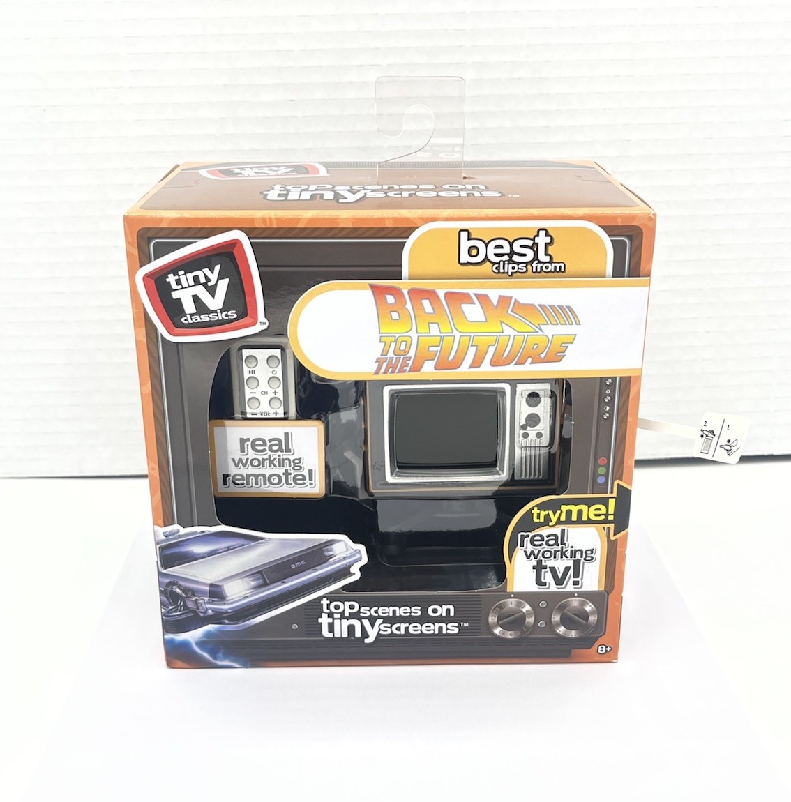 バックトゥーザフューチャー ミニテレビ ベストクリップ tiny tv hI4I Basic Fun Back to the Future Tiny TV Collectible for sale