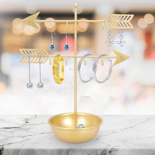  2 szt. organizer biżuterii organizer do przechowywania organizer naszyjnik uchwyt kolczyk drzewo - Zdjęcie 6 z 12