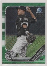 2019 Bowman Mega Box Green Mojo Refractor 69/99 Nick Madrigal #BCP-63 uk2
