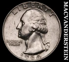 1964 Silver Washington Quarter-Scarce Better Date No Reserve #i3946