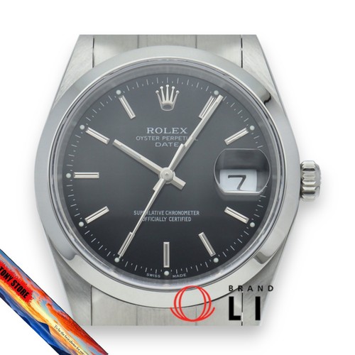 Rolex Oyster Perpetual Date 15200 Men's Watch Stainless Steel Box Warranty