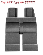 ☀️NEW Lego Legs Pants MINIFIGURE MINIFIG Plain PEARL DARK GRAY Boy/Girl Jeans