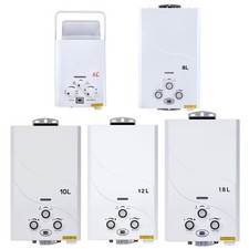 6l 8l 10l 12l 18l Tankless Propane Gas Water Heater On Demand Lpg Water Boiler