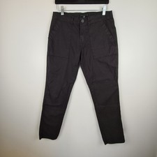 Sanctuary Women's Logan Stretch Black Utility Pants Size 27 Skinny Preppy Fitted
