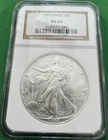 1993 $1 American Silver Eagle NGC MS69 Brown Label