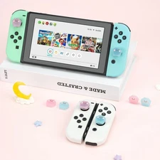 Nintendo Switch Analog Stick Caps OLED Thumb Grips Monster Thumbstick Caps 4PCS
