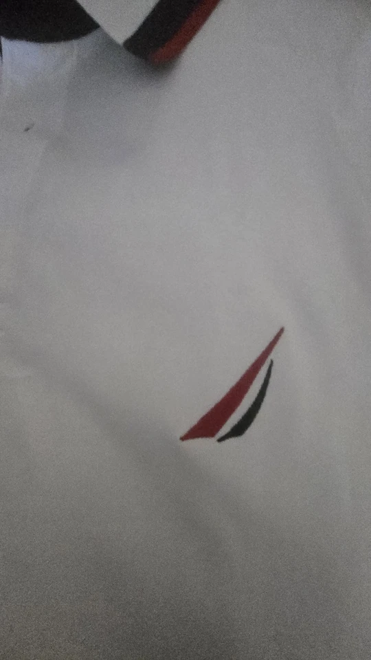 Polo Nautica Hombre Talla 2XL, Multicolor Rojo/Blanco/Azul Foto 3 de 4