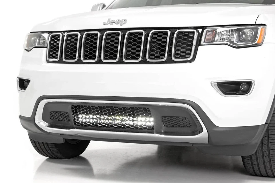 Kit de parachoques LED Rough Country 20" con DRL blanco para 11-20 Grand Cherokee - 70775 Foto 2 de 4