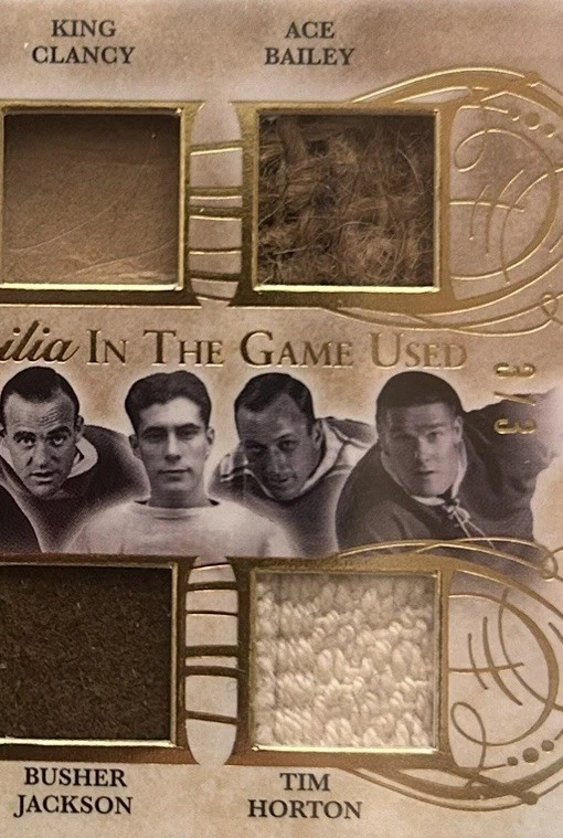 VINTAGE 8 MEMORABILIA 2016 Leaf In The Game Used Hockey Relics 3/3 Toronto Leafs - Image 3 of 4