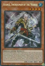 Yugioh! Avance, Swordsman of the Nekroz - BLMM-EN024 - Secret Rare - 1st Edition
