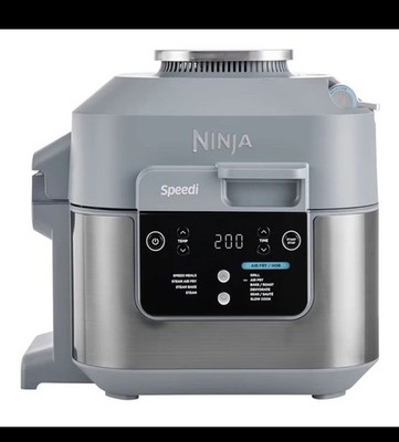 Ninja Speedi 10-in-1 Schnellgarer, Luftfritteuse und Multikocher, 5,7 l, Mahlzeiten für 4