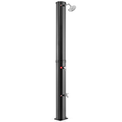 227cm Outdoor Shower 60L Solar Heated Outdoor Shower w