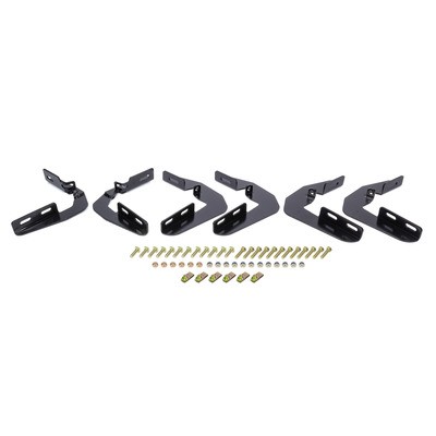 Westin 27-2145, Kit Black Steel Step Bars Mounting Kit Performance Racing Parts - Picture 2 of 10