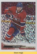 2022-23 Upper Deck Series 1 Speckled Rainbow Foil Kale Clague #96 READ 7l6