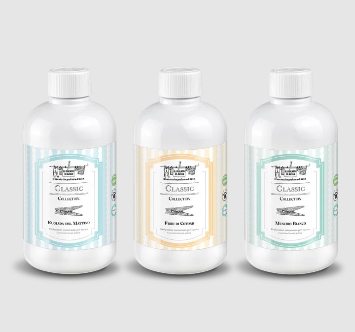 KIT CLASSIC COLLECTION Il Bucato di Adele Profumatori Concentrati 3x500ml